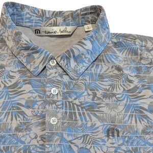 Travis Mathew Floral And Parrot Polo